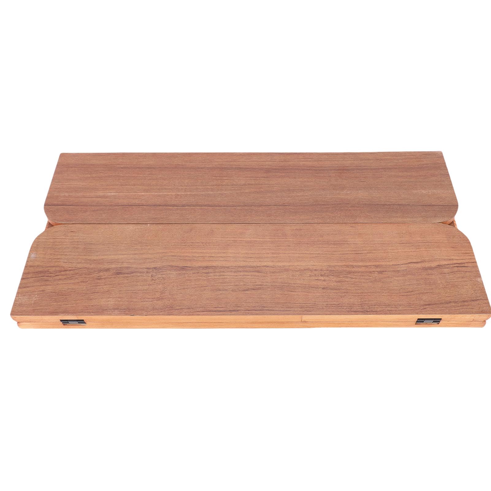 Tbest Wohnmobil-Tischplatte, Faltbar, Massivholz, Stilvoll, Boot, Marine, für Yacht, Schiff, Langlebig, Große Oberfläche Zum Essen, Arbeiten, Präsentieren von (Braun (595 x 580 mm/23,43 x 22,83 Zoll))