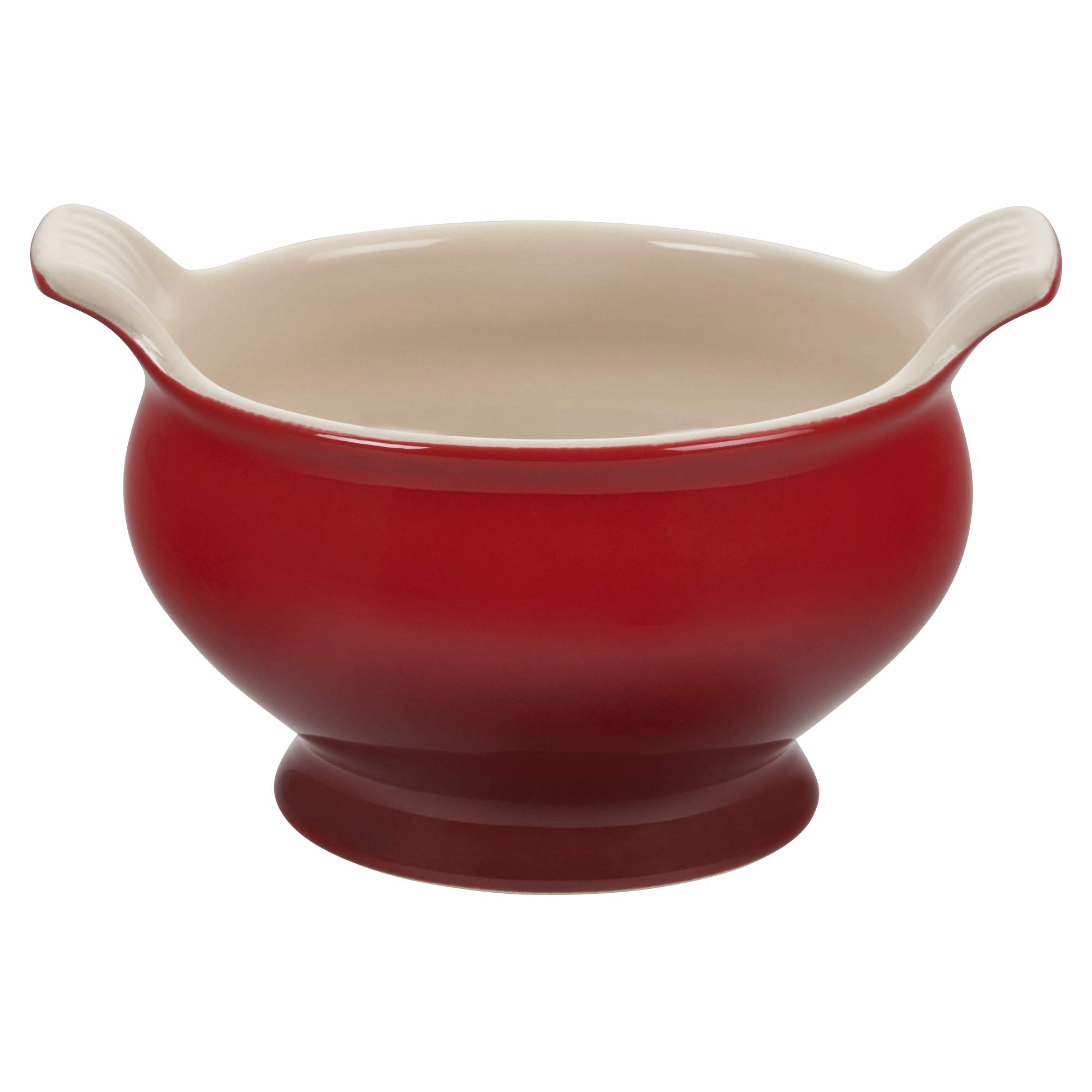 Le Creuset Stoneware Heritage - Ciotola per zuppa, 20 once, colore: ciliegia