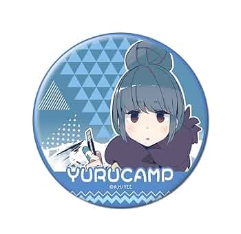 ゆるキャン△ 水曜どうでしょう　缶バッジ　セット　志摩リン　各務原なでしこ ゆるキャン△ SEASON3 缶バッジ Ver.2 デザイン04(各務原