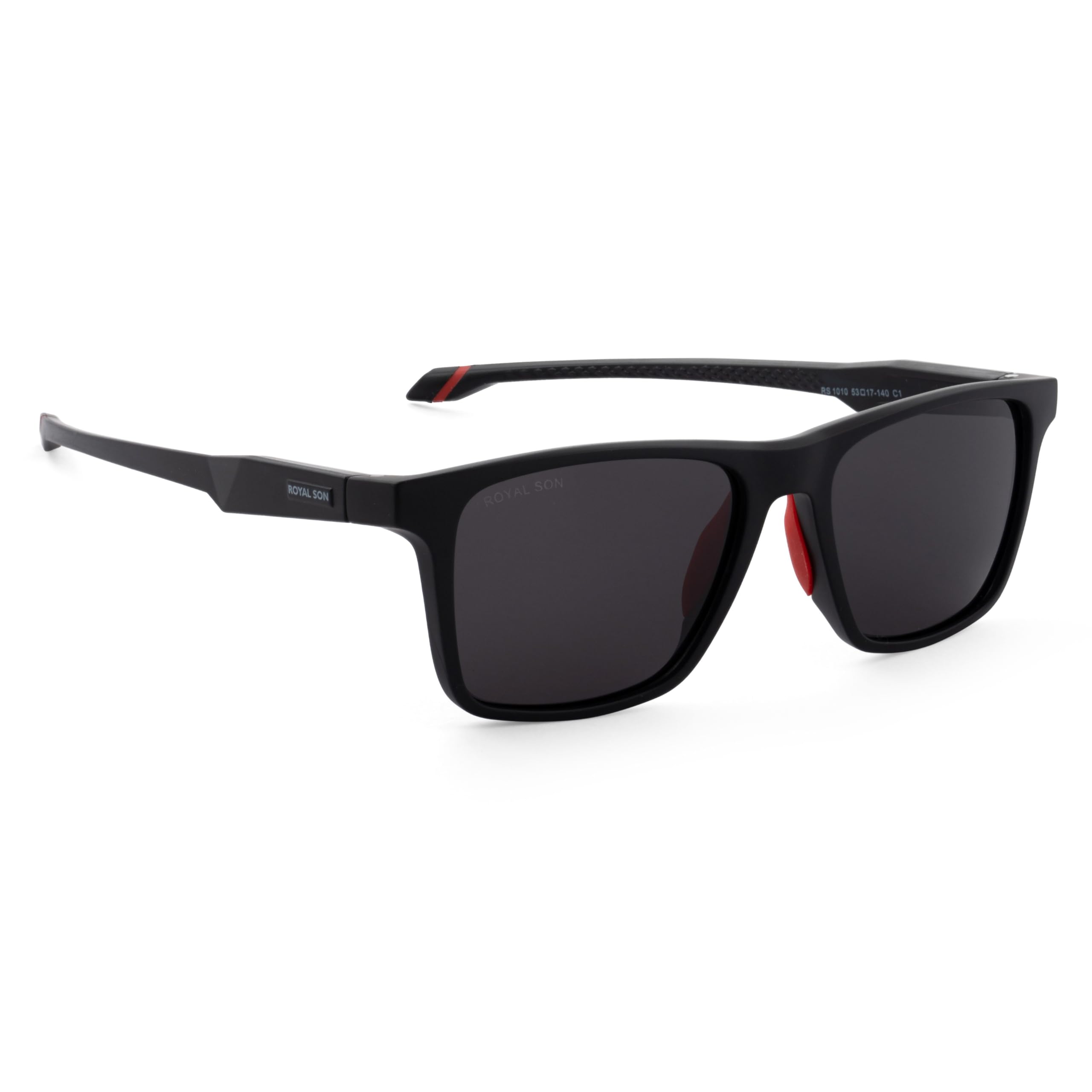 royal son Square Branded Latest and Stylish Sports Sunglasses | Polarized and 100% UV Protected | Men & Women | Medium | RS1010-picture-27