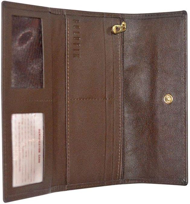 Handmade Womens Leather Trifold Walletand RFID Blocking Luxury Leather Clutch and Travel Purse Best Gift Guaranteed Satisfaction Burgundy Medium