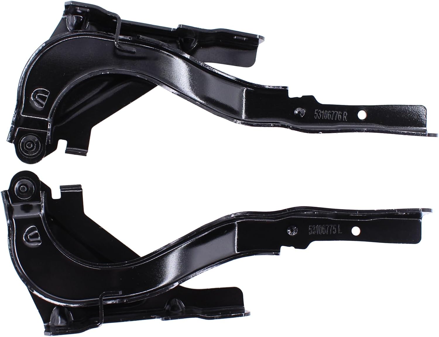 MOTOKU Driver and Passenger Side Hood Hinge for Jeep Cherokee 2014-2018