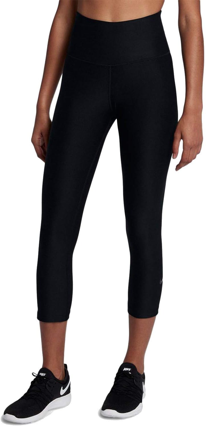 Nike Womens Yoga Running Capri Pants Black XS Clothing