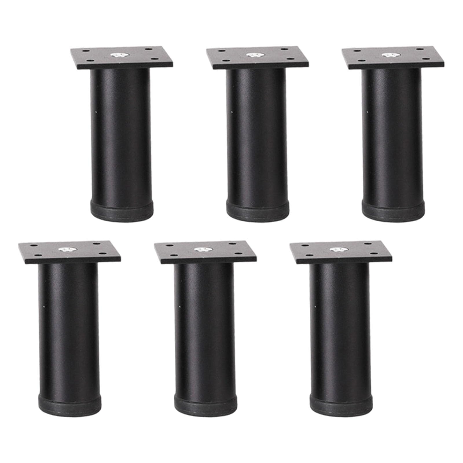 BWANGIAO 6pieces Adjustable Bed Risers With Antislip Base Load-Bearing Replacement Leg Furniture Leg Extenders for Beds And Tables