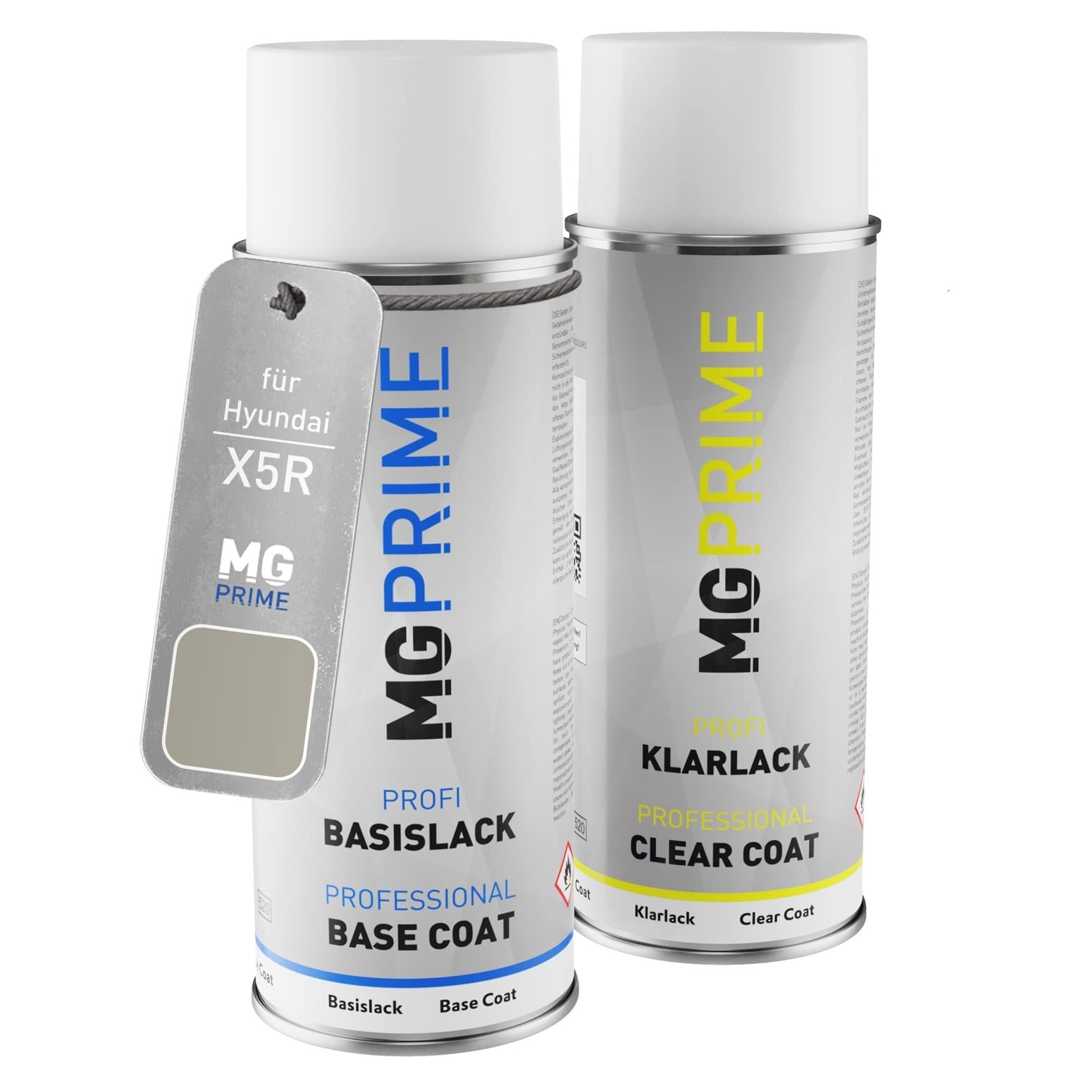 MG PRIME Car paint Spray can set for Hyundai X5R Olivine Pearl Metallic/Olivine Grey Metallic Base coat clear coat spray can 400ml