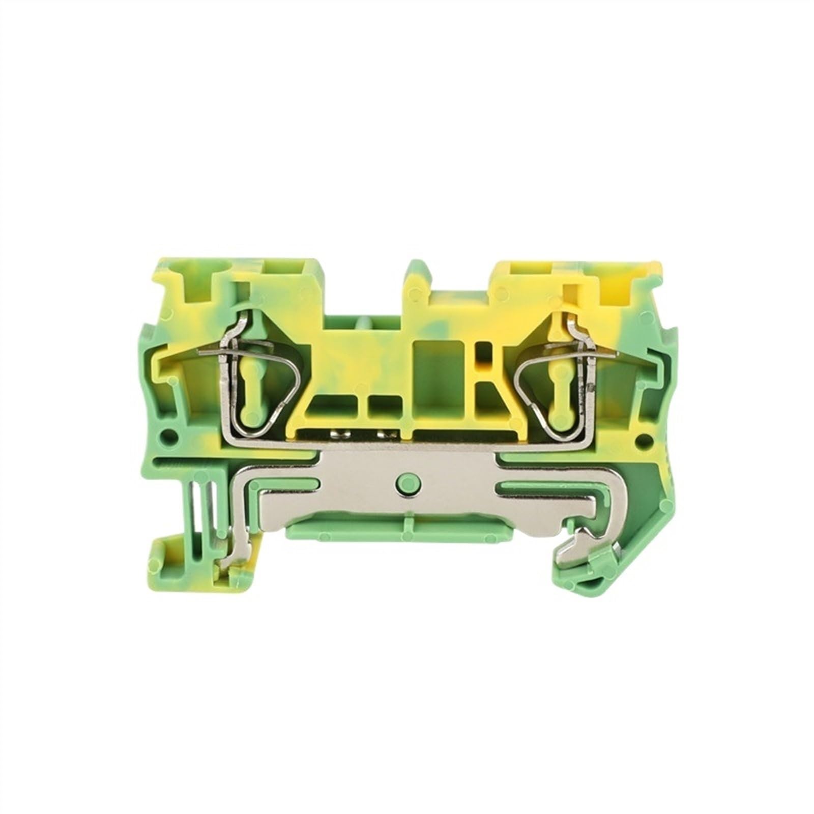 Bornier de terre 5 pièces ST4-PE cage à ressort 4mm PE connecteur de terre fil câble électrique protection ST 4-PE bornier Rail Din