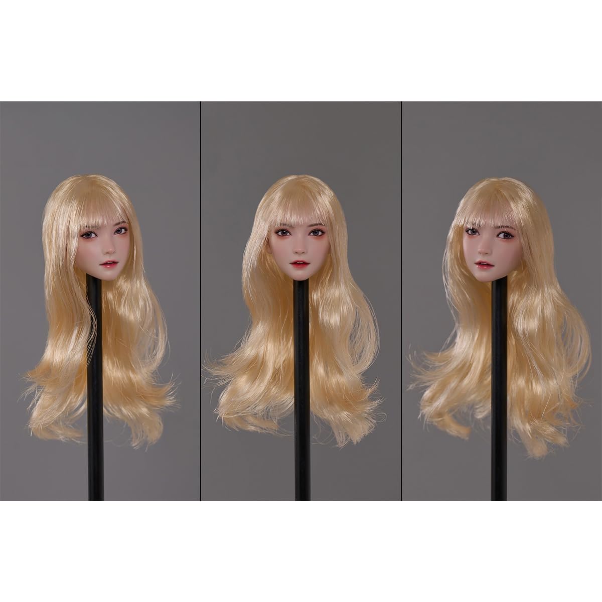 Amazon | HiPlay Z6TOYS 1/6 アジアン可動眼美女ヘッドスカルプ 月月