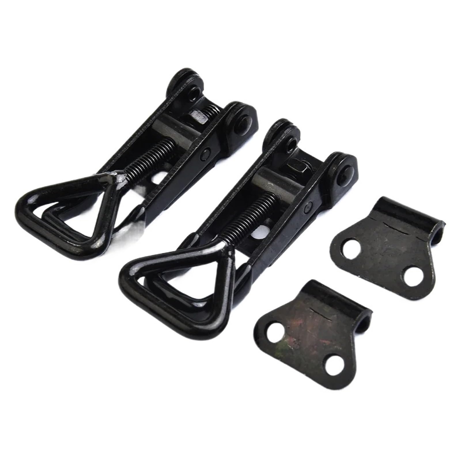 4PCS Toggle Clamp Doors Toggle Latch Clamp Black Clip Buckle Quick Fixture Toggle Clamp