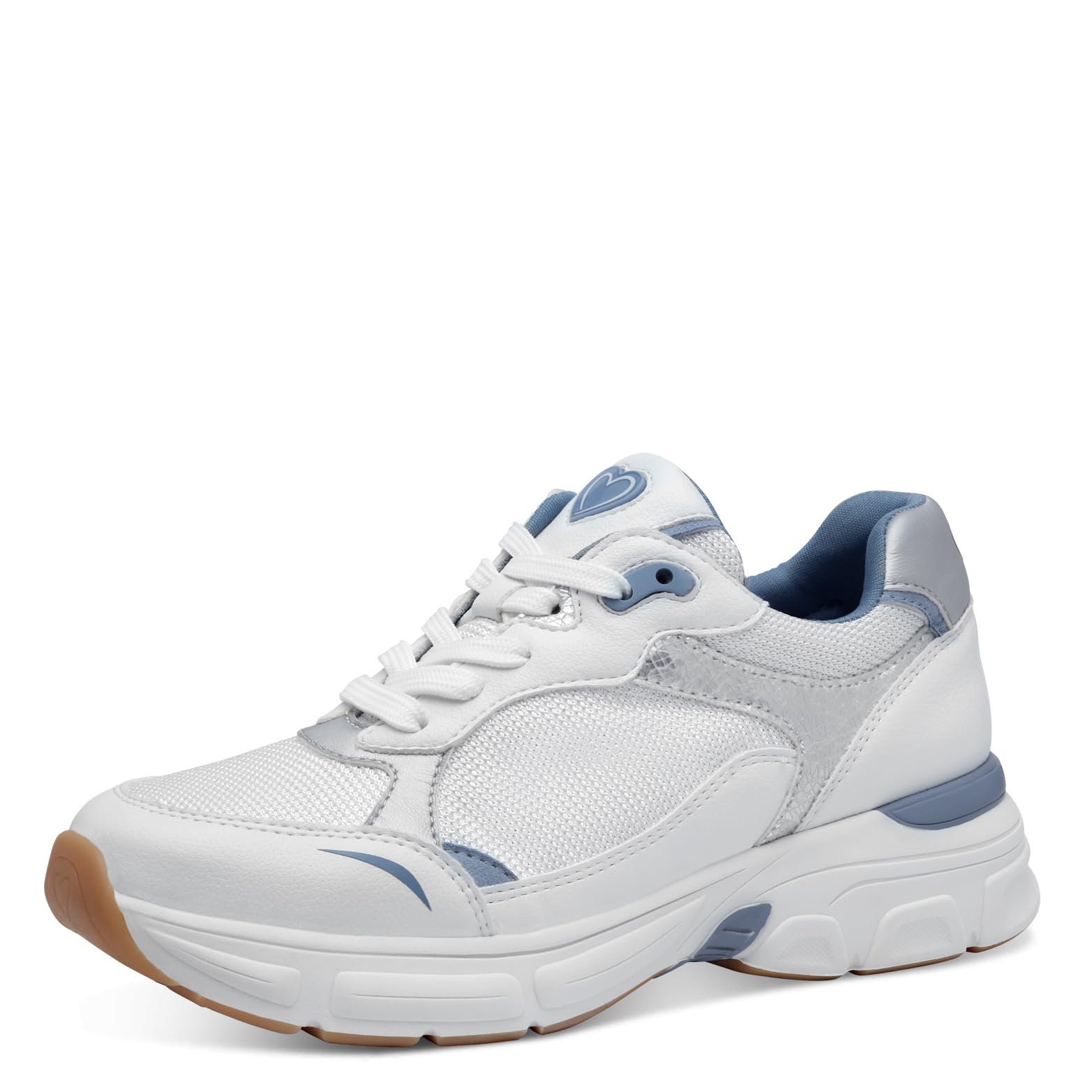 MARCO TOZZI Women's Damen Sneaker 2-23766-44, White, 3.5 UK