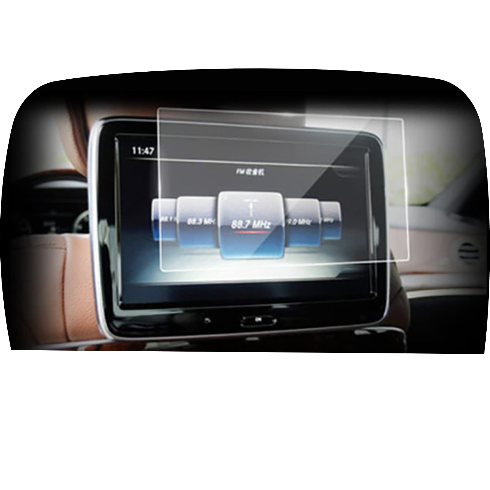 Autocollant de film de protection d'écran de navigation pour Benz Classe S W221 W222 S350L S500