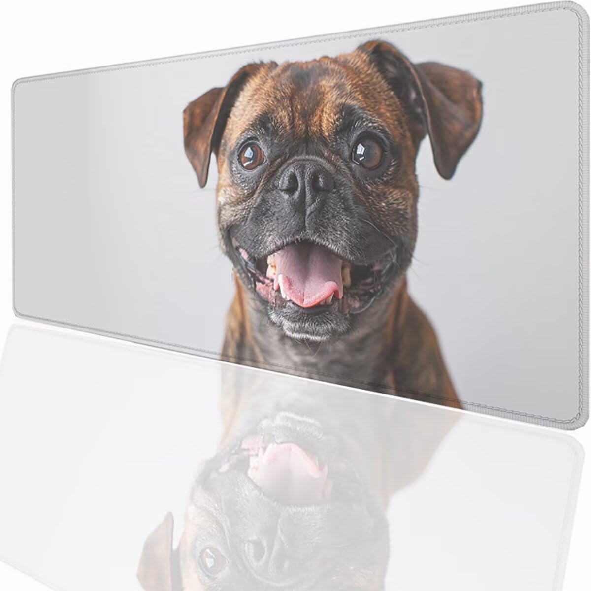 Tappetino per Mouse Gaming XXL 1200x600x3mm– Ufficio Mousepad Grande – Migliora la Velocità e la Precisione Tenuta Stabile Sottomano per Ufficio e Casa Accessori Scrivania Animale PjY9039 N-U