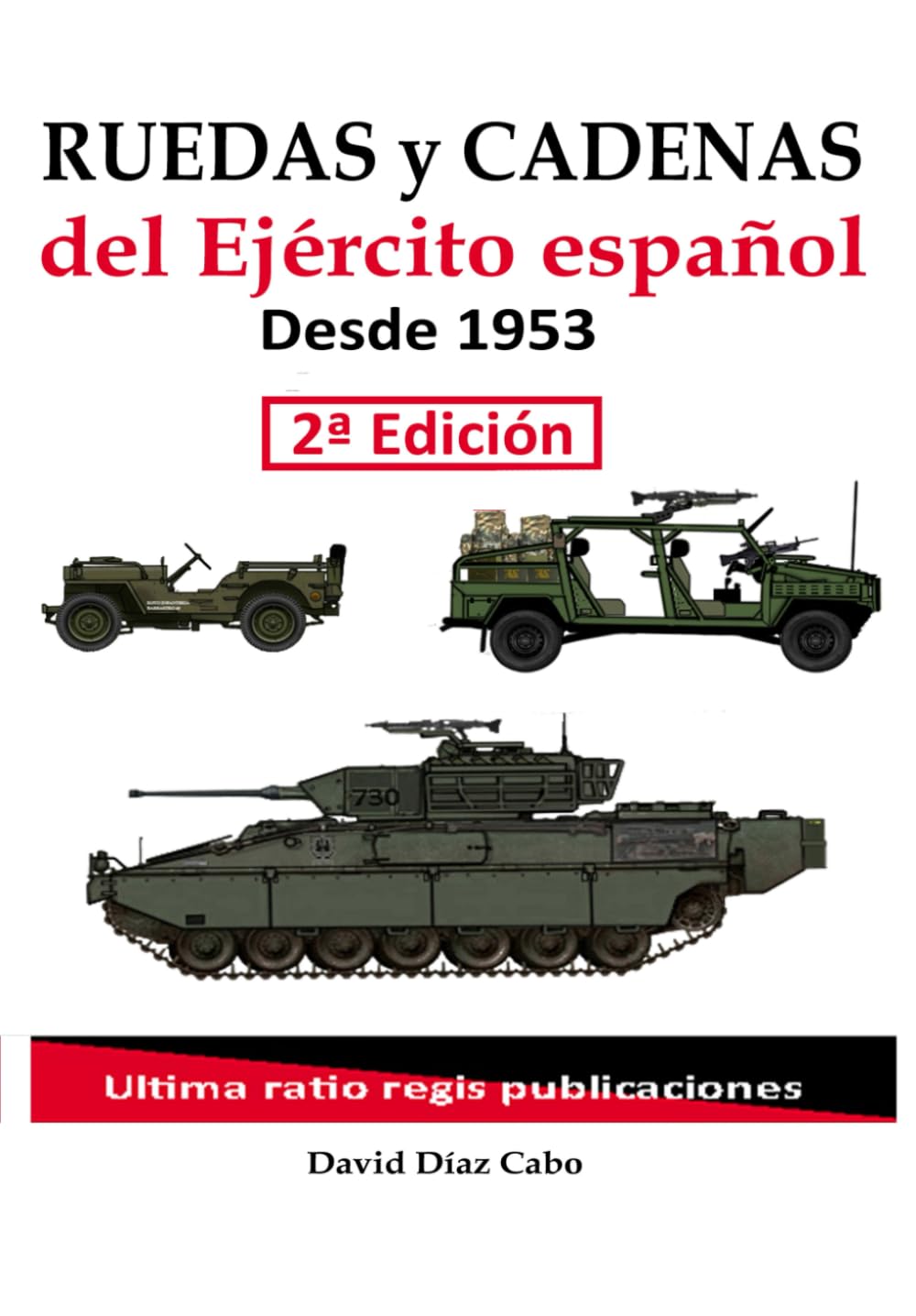 Ruedas y cadenas del Ejército español 1953-2021