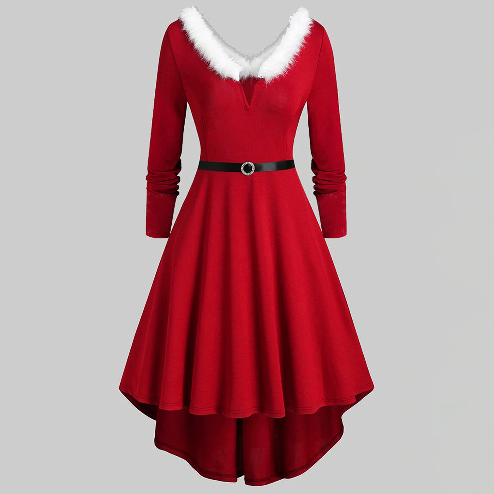 MOCHAMIK Sukienki na co dzień Sukienka z dzianiny Damska sukienka sweterkowa Jesienna sukienka Zimowa sukienka Eleganckie damskie długie sukienki V-Neck Party Randki Casual Dress