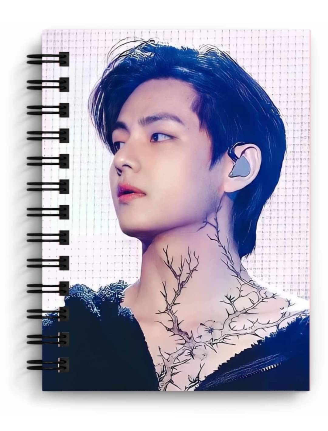 BTS NOW2 NOW3セット ブックマーク V CRAFT MANIACS BTS V WITH BRANCHES ON NECK 160 PAGES NOTEBOOK +