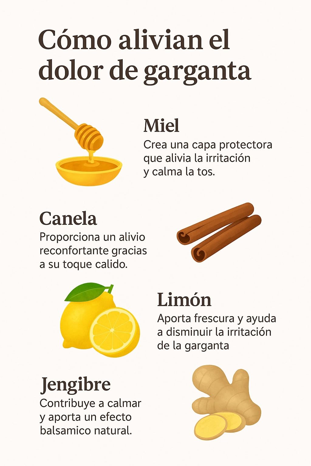 Miel para la garganta con jengibre, canela y limón – mezcla natural de sabor intenso y efecto calmante - Ideal para voz, tos y días fríos - Pack Ahorro x2
