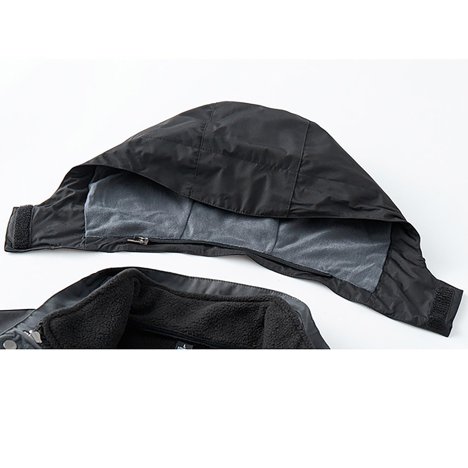 Herren 3-in-1 wasserdichte Jacke, Herbst/Winter, Ski-Wandern, winddichter Thermomantel mit abnehmbarem gefüttertem Fleece und Kapuze, warm, verstellbare Oberbekleidung