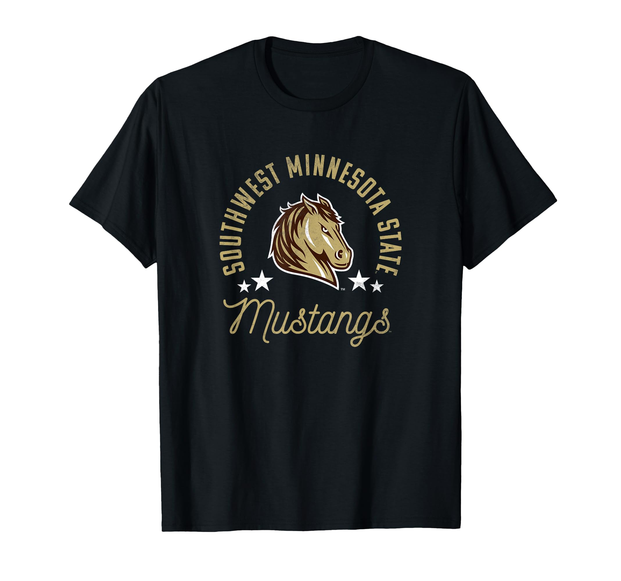 Southwest Minnesota State SMSU Mustangs Logo T-Shirt