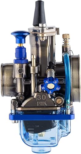 Miniatura 6 de PWK - Carburador universal para motocicleta y carreras, con chorros de carbohidratos, 50 cc a 250 cc, motor 2T 4T, motocross, motocicleta, scooter,