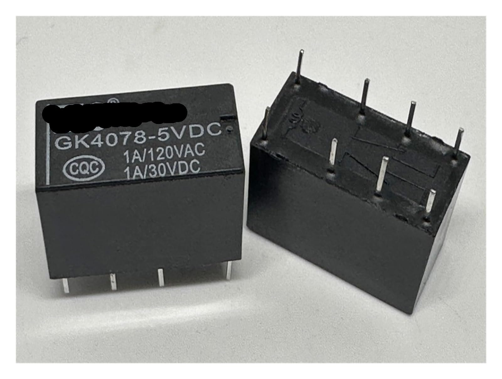 Relais 8 Broches GK4078-5VDC NISZA commutateur miniature tension 5V DC