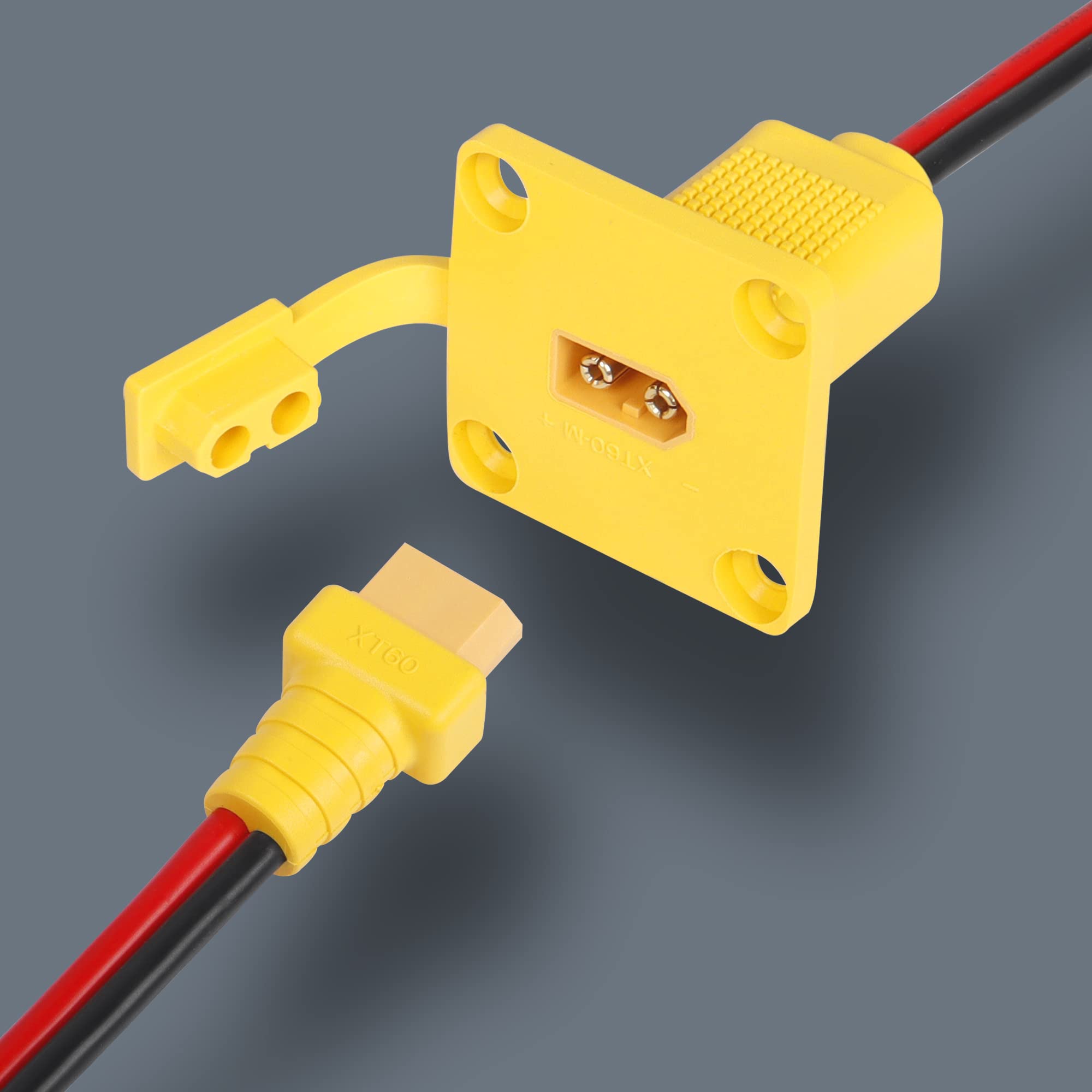 Amazon.com: CERRXIAN 1ft 12AWG XT60 Male to Female Mount Panel