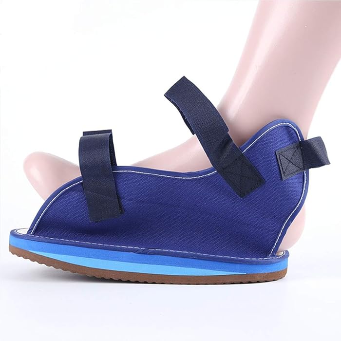 Buy QAZXCV PostOp Surgery Canvas Rocker Bottom Cast Shoe PostOp Shoe