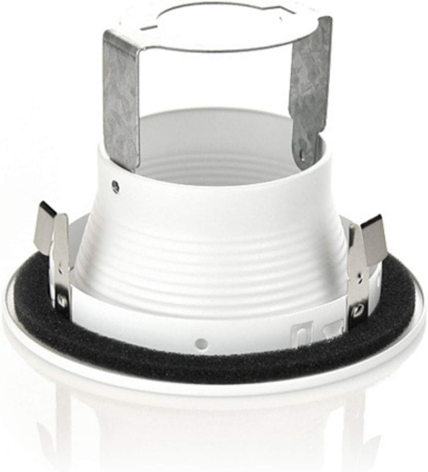 🔥 Crаzу Dеаlѕ 4 Inch Stepped Baffle LED Trim, Bulb Light Cover, for 4 in. Recessed Ceiling Can, Line Voltage, Use with PAR16, PAR20 and R20 Bulbs, White, 12 Pack
