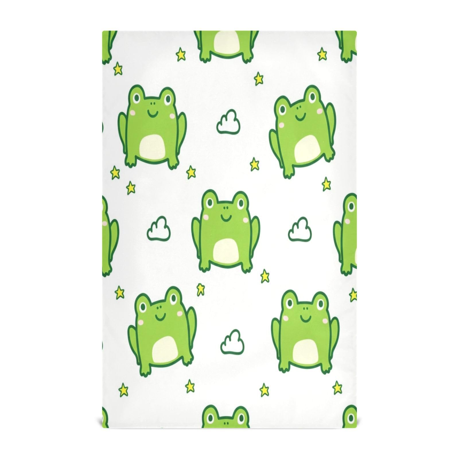 Paños de cocina de rana verde para decorar tu cocina de granja rústica en este juego de 6