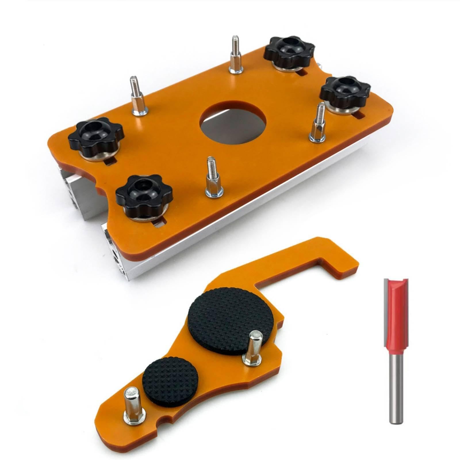 Slotted Router Base Multifunctional Trim Router Base Plate Multi-Function Carpentry Tool for Woodworkers, Carpenters, Woodshop, Furniture Making W Positioner Cutter|Home & Garden| Tools|-image-11