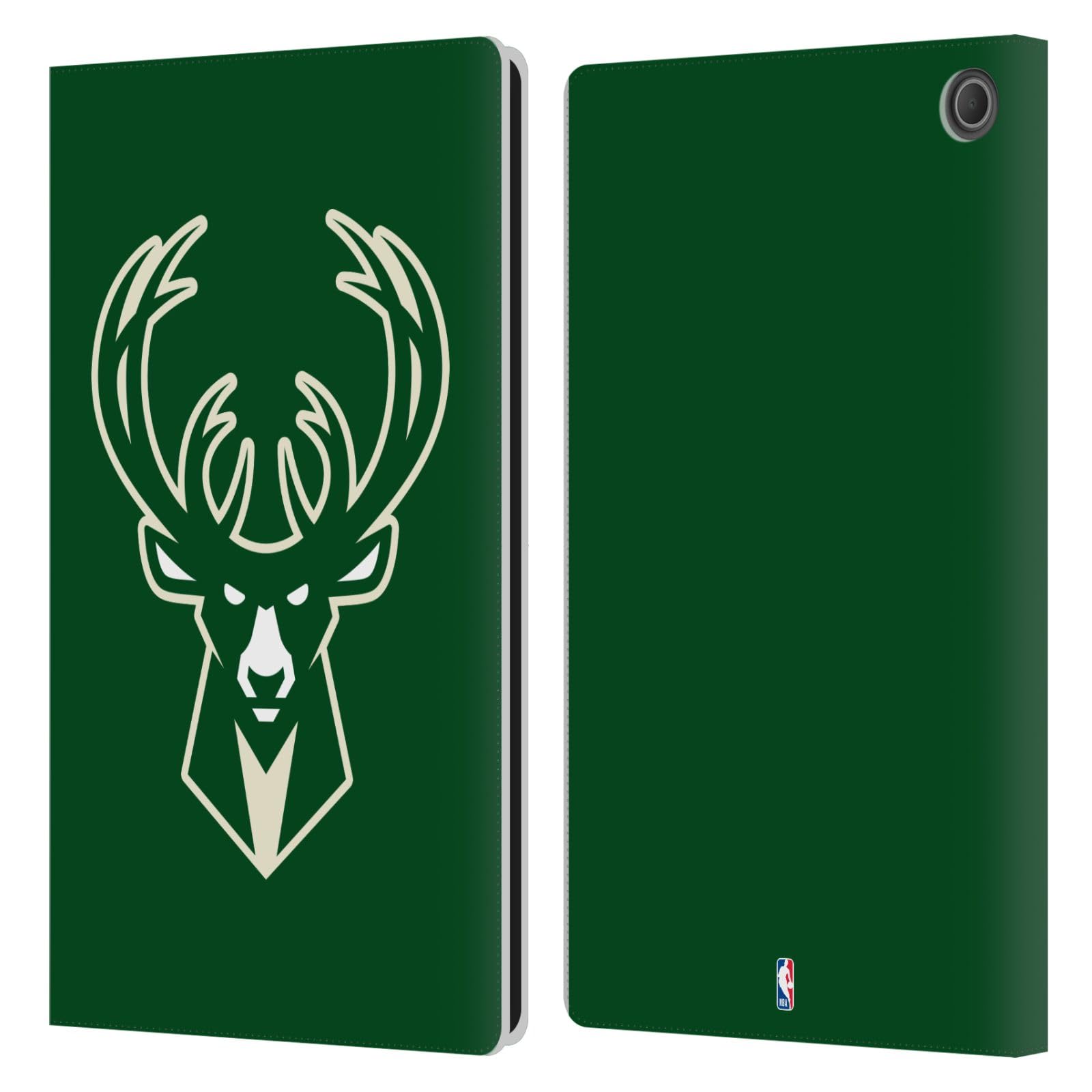 Coque Amazon Fire Max 11 2023 Milwaukee Bucks étui cuir NBA - 7
