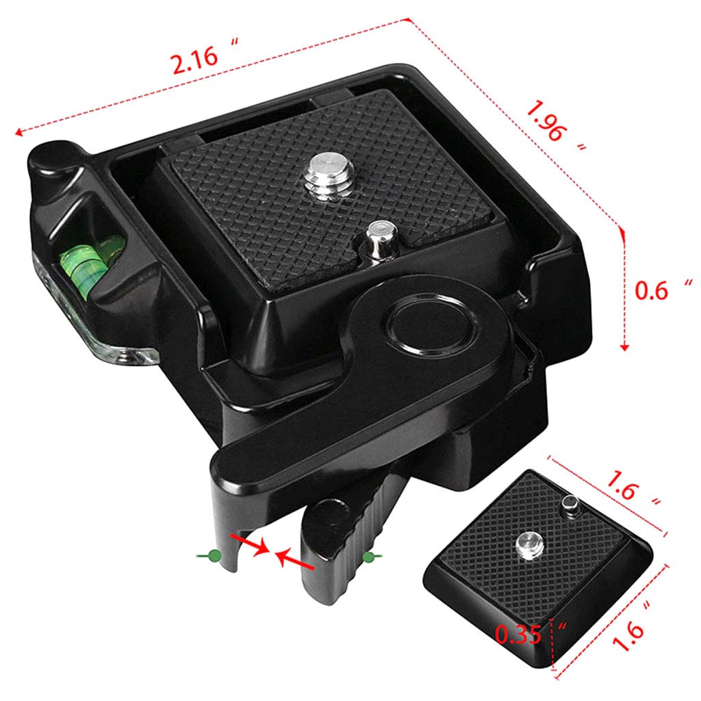 Fotopro RZ-3 Supporto per fotocamera a sgancio rapido K di