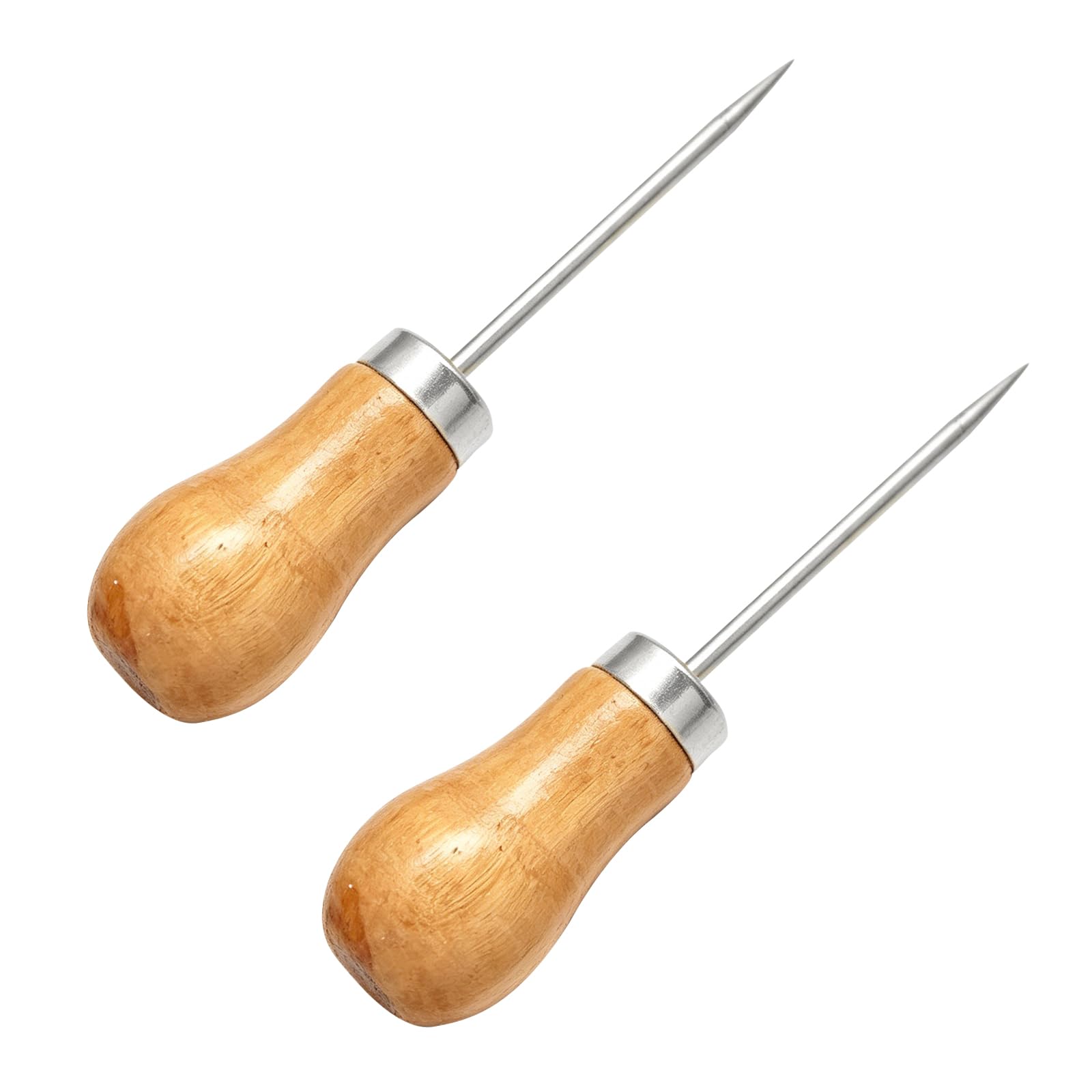 2 Pcs Bradawl Tool, Heavy Duty Awl Tool Woodworking Craft Tools