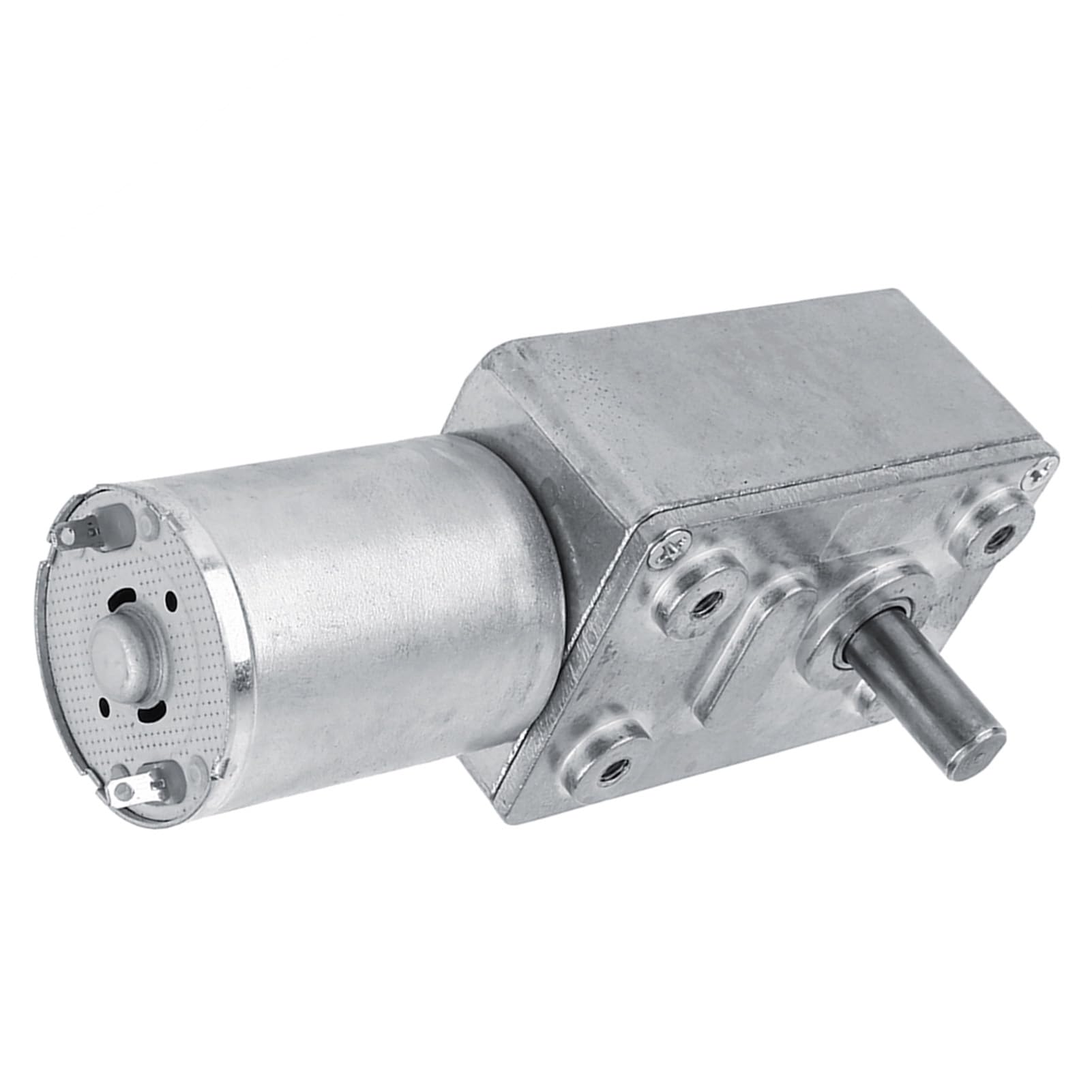 Klanata Mini Gear Motor, High Turbine Gear Box Reduction Motor, DC 12V 2 RPM with 2mm Straight Shank for DIY Projects