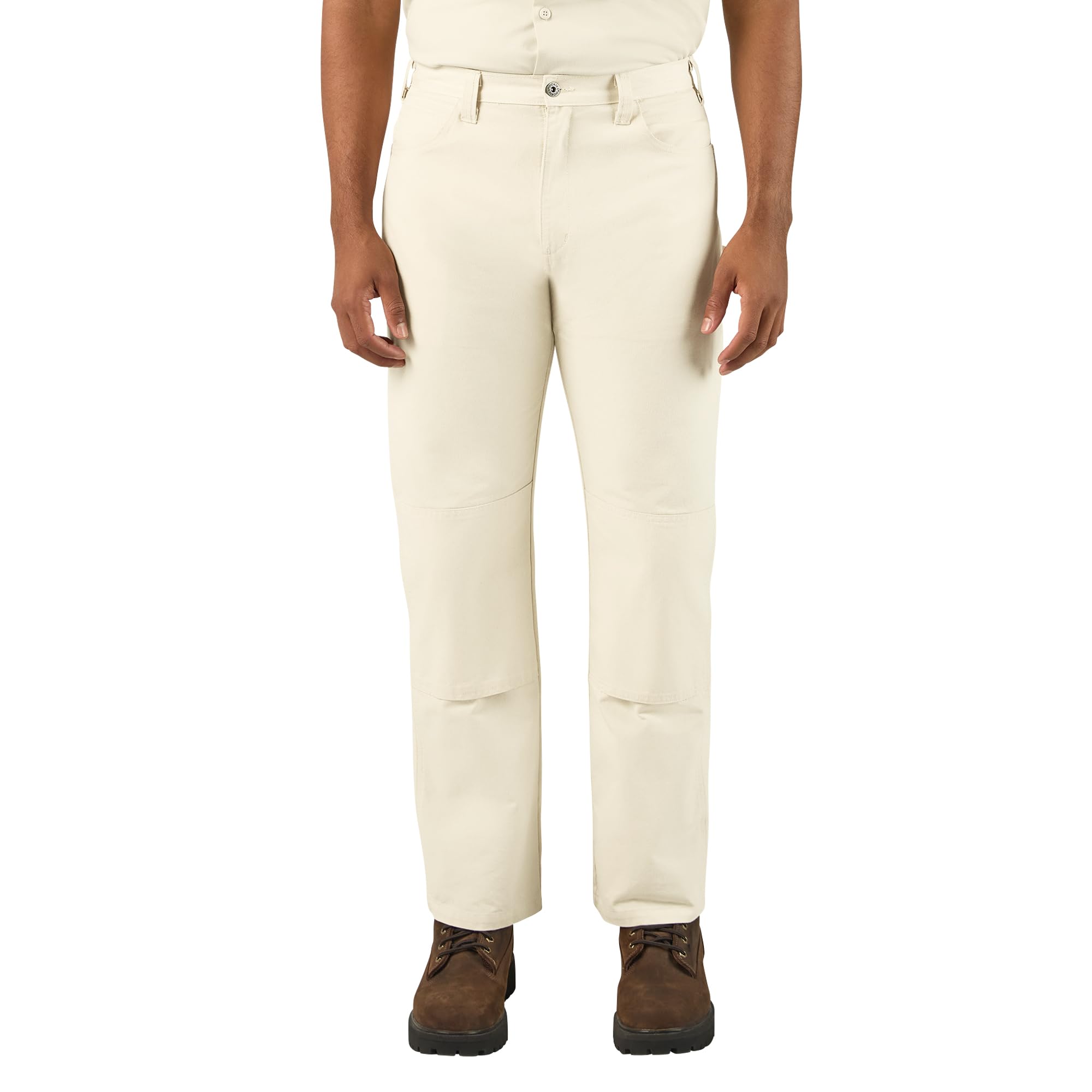 Dickies Mens Double Knee Painter's Pants, Natural, 34W x 30L