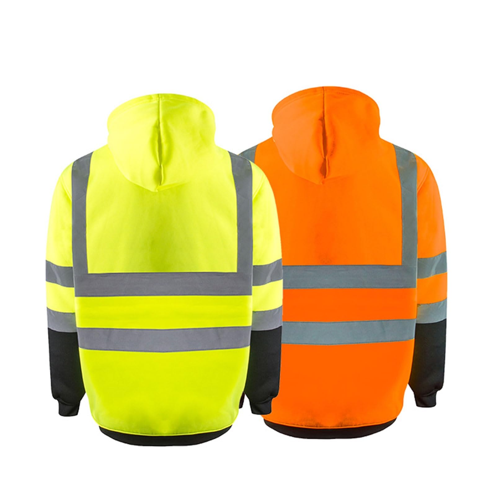 Chaleco reflectante de alta visibilidad, Chaleco Térmico Reflectante de Alta Visibilidad Chaqueta Unisex Multicolor S-5XL