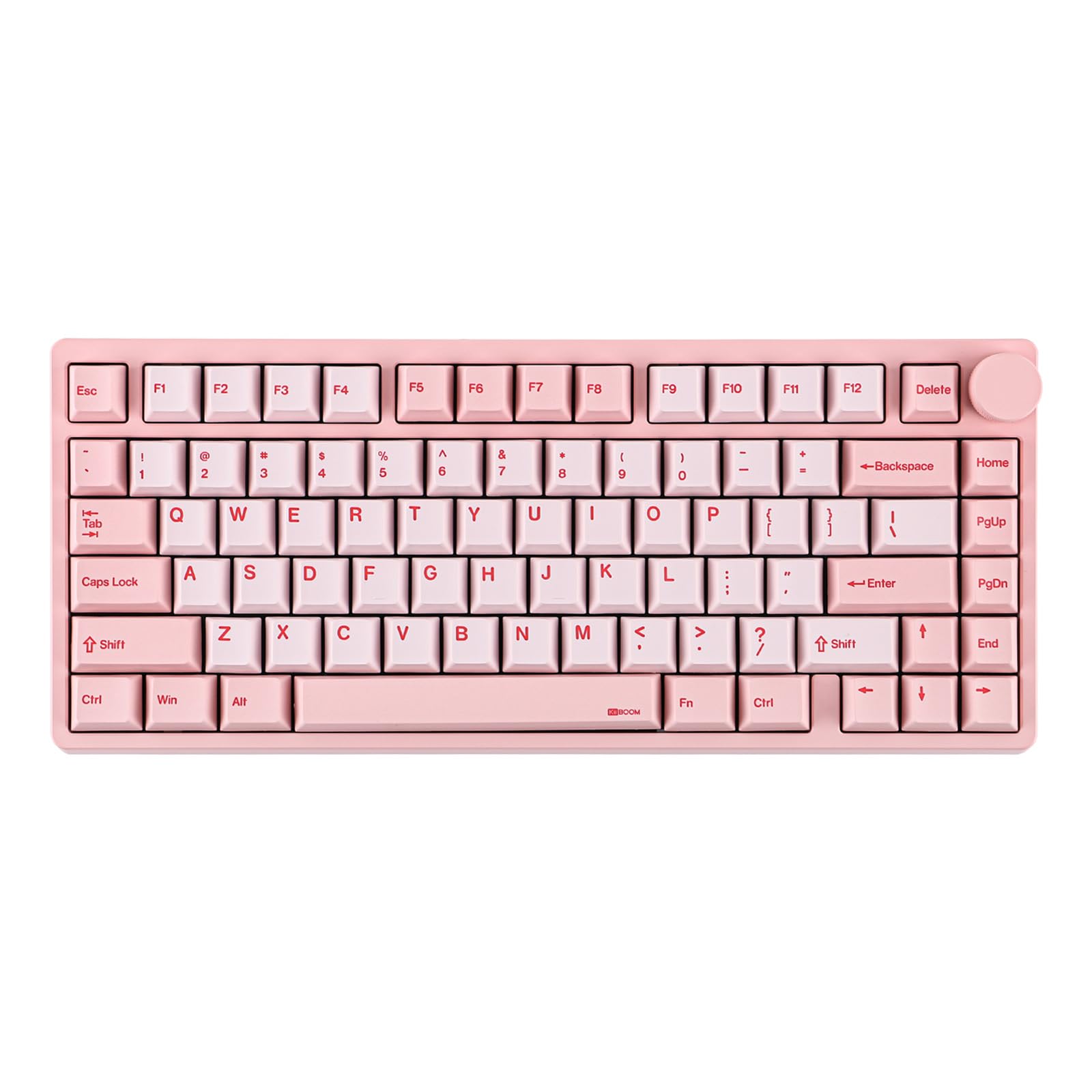 KiiBoom Moonshadow V2 75 Wireless Aluminum Gaming Keyboard QMK VIA Programmable BT5 0 2 4GHz USB-C Hot-Swappable Creamy