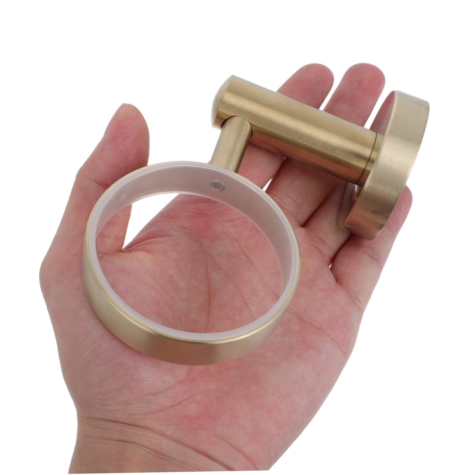 Artibetter Portacepillos de Dientes de Pared Vaso de Vidrio de Acero
