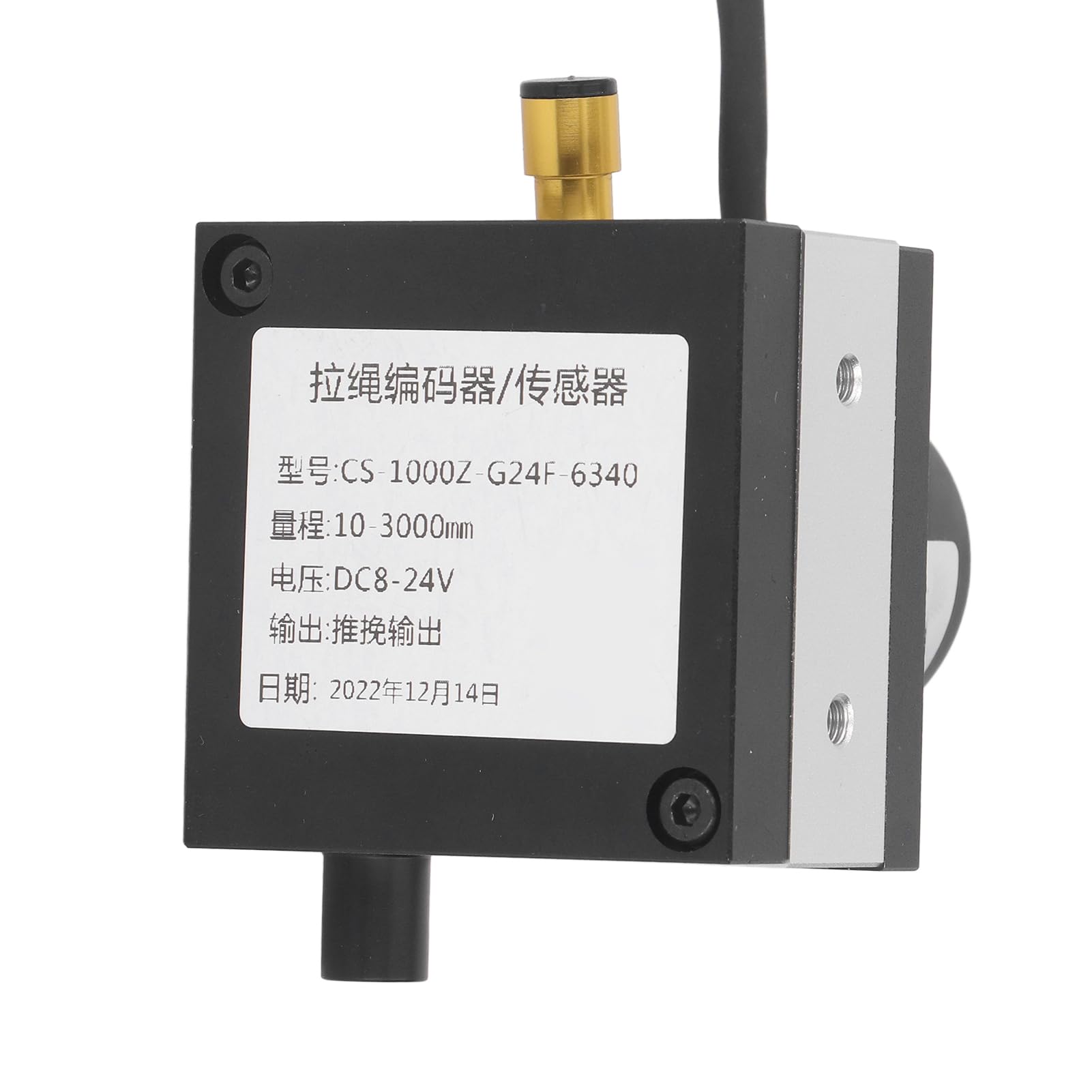 Kabel-Encoder. Kabelgebundener Encoder. Bereich von 10 Bis 3000 mm. Effizienter, Kompakter DC8-24V für Lineare Wegmessung, um Wasser zu Sparen