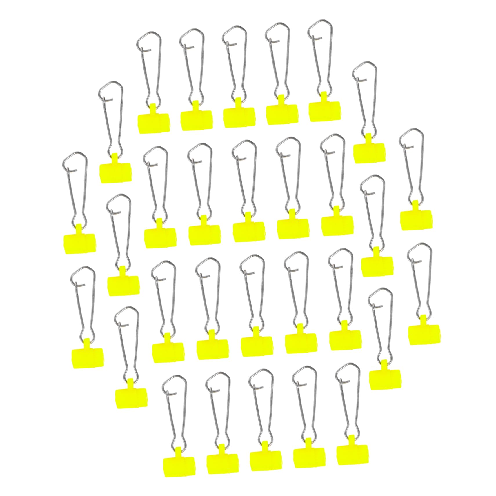 Abaodam Accessoires De Pêche Clips Mousquetons Appâts Mousqueton À Double Verrouillage Pince pour Filet De Pêche Équipement De Pêche Fermeture Éclair Matériel De Pêche en Mer