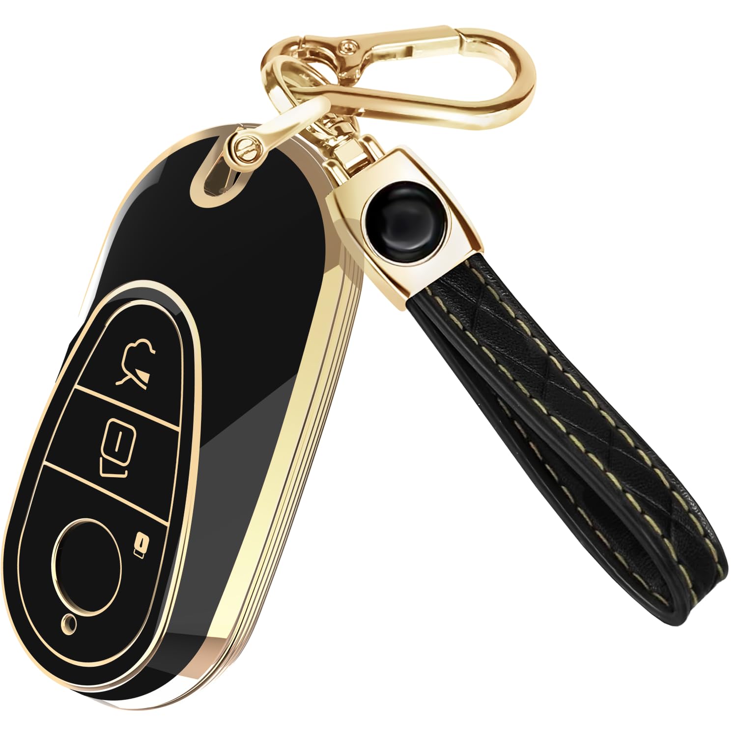 LinJie Mazda Key Cover 4 Buttons Silicone Smart Remote Key Fob(2Pcs) Compatible With 2023 2022 - View #7