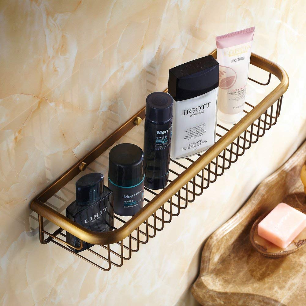 Lot De 2 Etagère Douche,Étagère D'Angle,Serviteur De Douche Sans Perçage, Paniers Rangement D