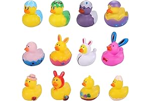 Ducky Bunny: Easter Egg Hunt Bath Toys (12pk)