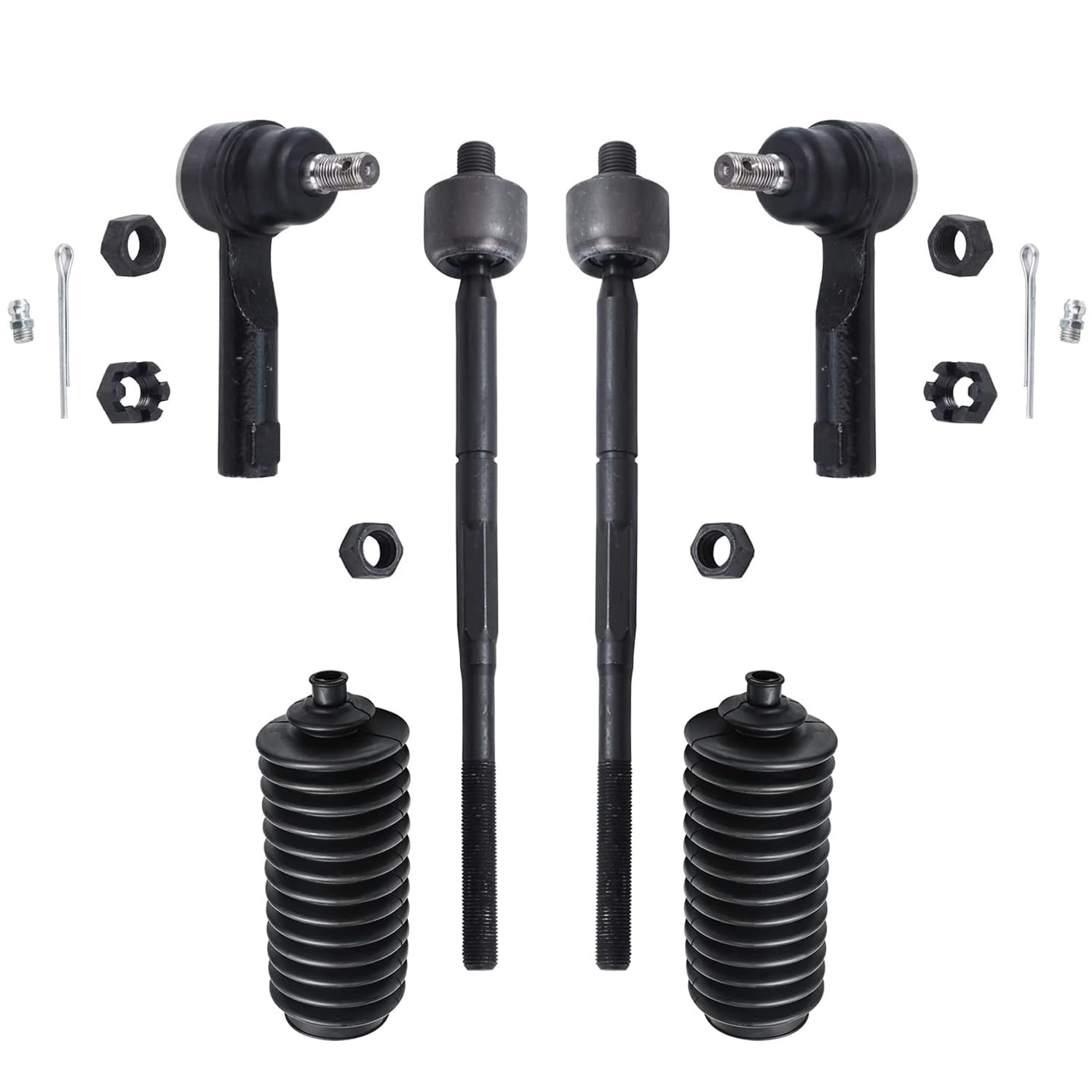 Amazon.com: Detroit Axle - Front 6pc Suspension Kit for 95-06