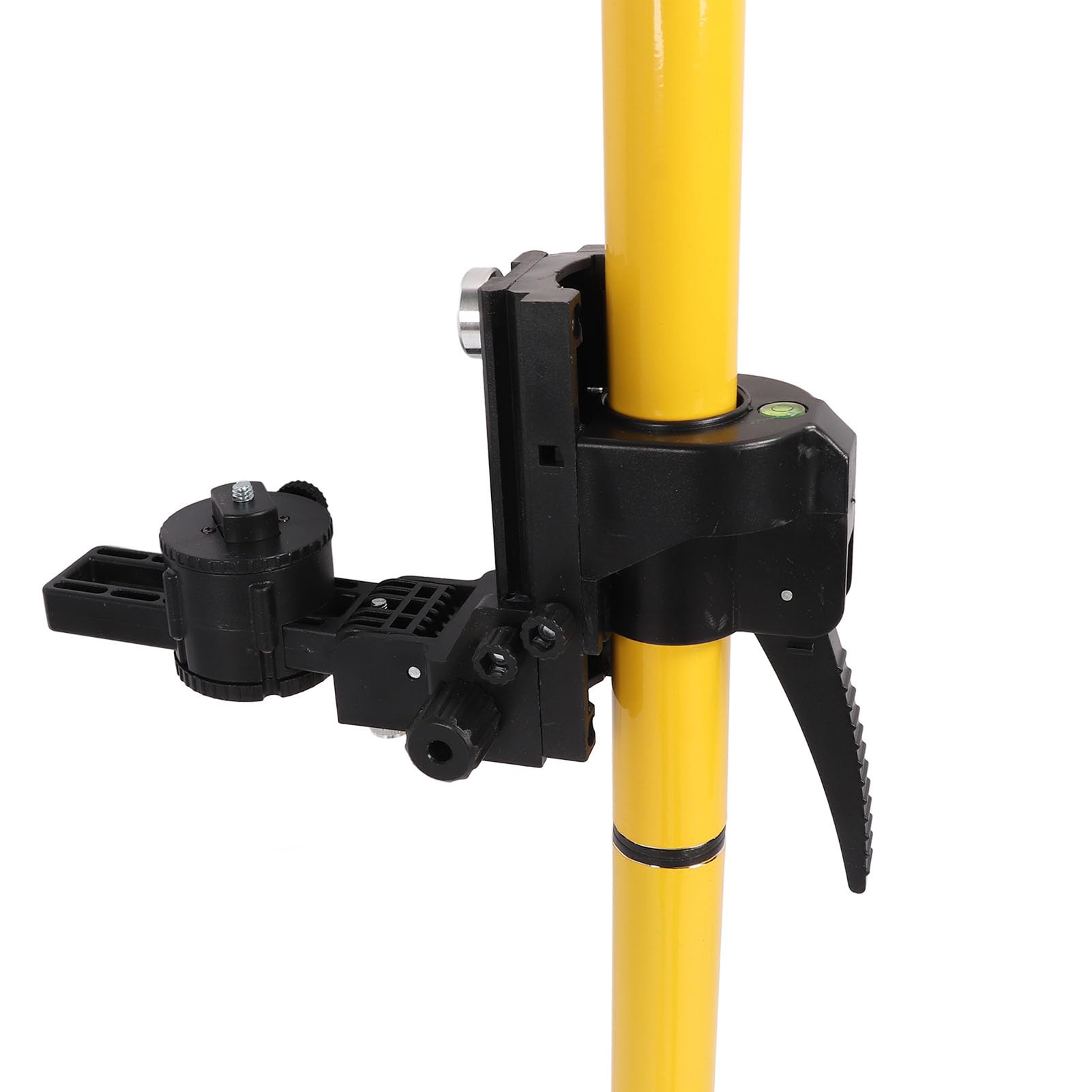 Generic Poste de Montaje Láser con Varilla Telescópica Ajustable de Rotación de 360 ​​grados para Nivelación y Alineación Soporte de Aleación de Aluminio de 4,2 M