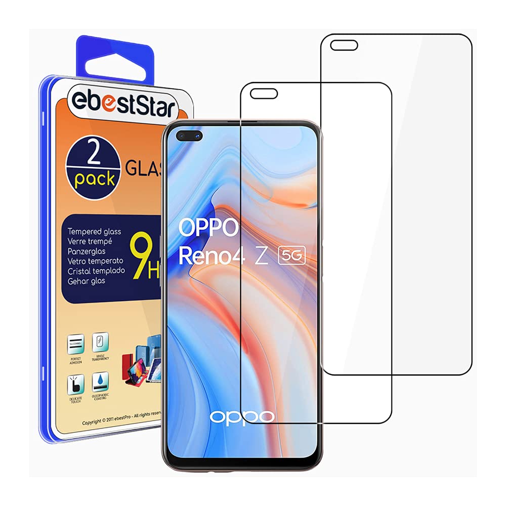 2 Pezzi Full-Cover per Oppo Reno 4 Pro Pellicola Trasparente