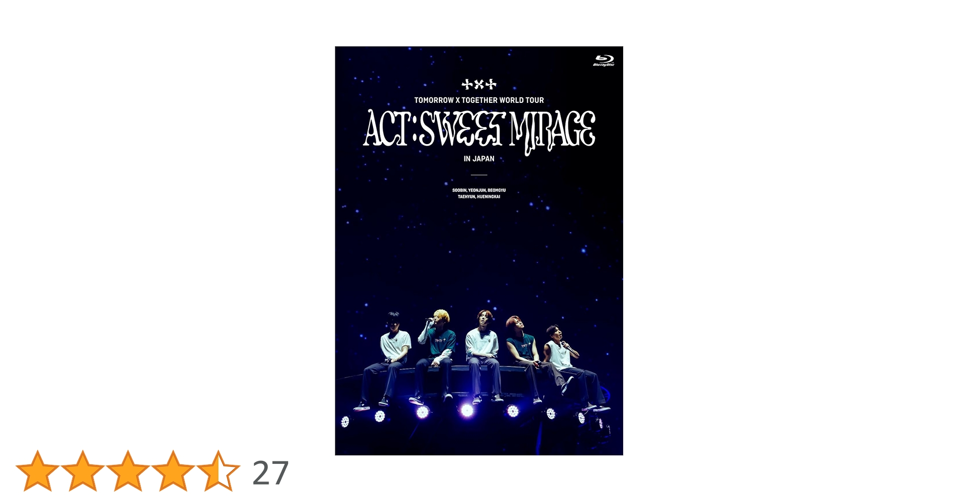 Amazon.co.jp: TOMORROW X TOGETHER ＜ACT : SWEET MIRAGE＞ IN