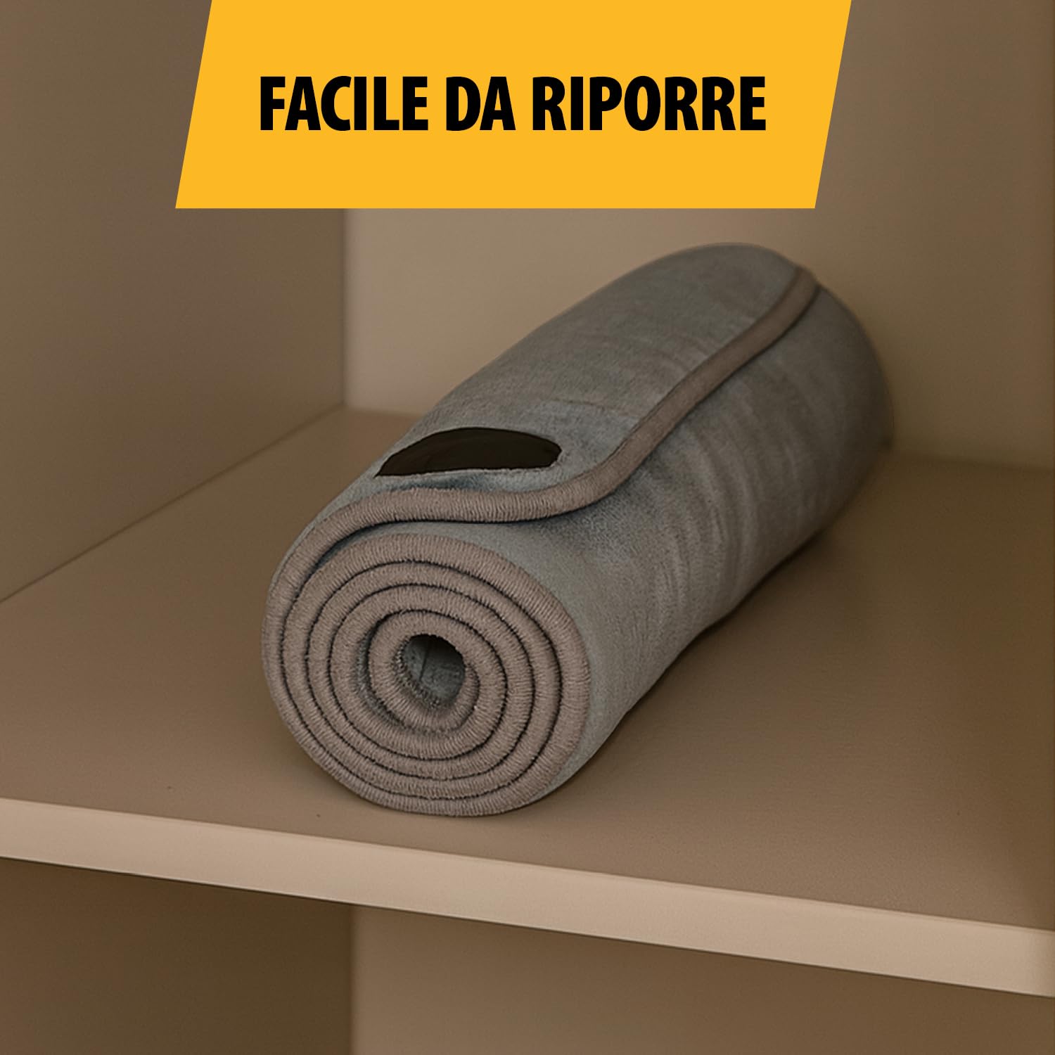 Tristar Coperta Elettrica per Sedia - 110x40 cm - 6 Livelli di Calore - Timer 90 Min - Telecomando Rimovibile - Lavabile in Lavatrice - Riscaldamento Rapido - Antiscivolo - BW-4772