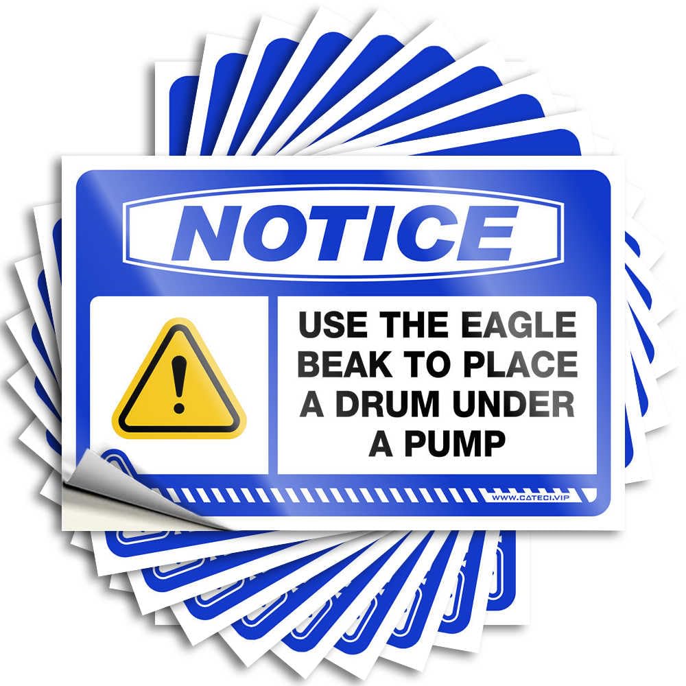 Fzfn Colour Teenage Room Decor Bumper Tattoos - Notice Use The Eagle Beak To Place A Drum Under A Pump Aesthetic Durable Sticker Easy Apply For Alcohol Decor(6X9cm)