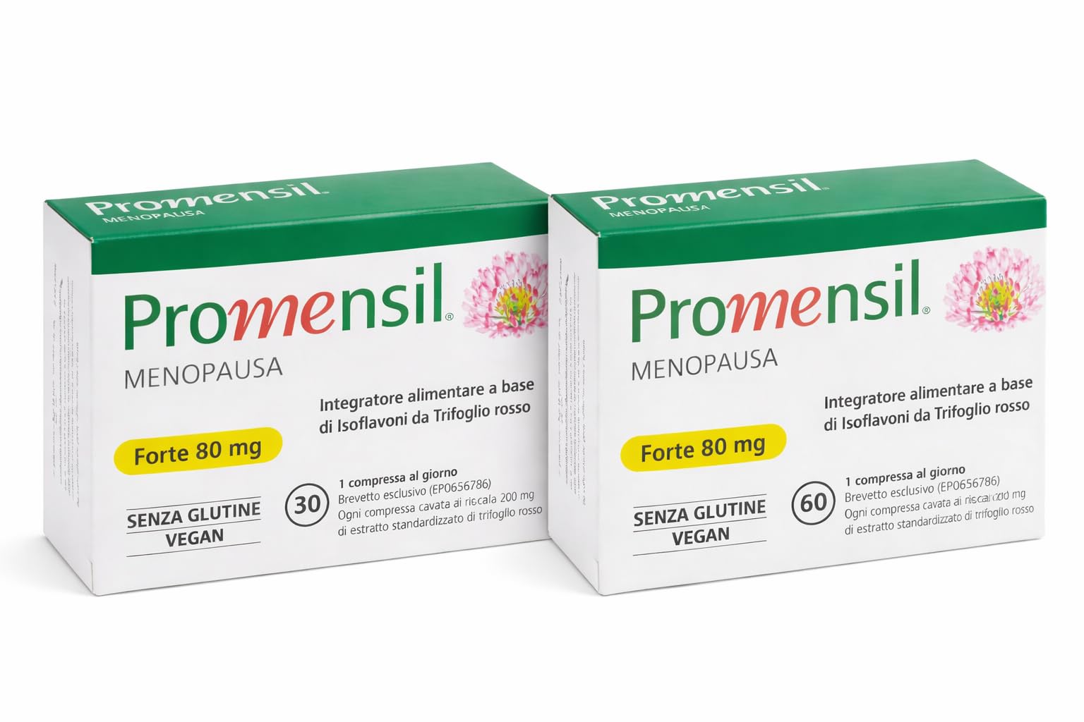 NAMED Promensil Forte Integratori Menopausa Naturali | Isoflavoni Trifoglio Rosso per Benessere in Menopausa e Premenopausa | Supporto Vampate, Umore, Sonno | Integratore Donna | Bundle 90 Compresse