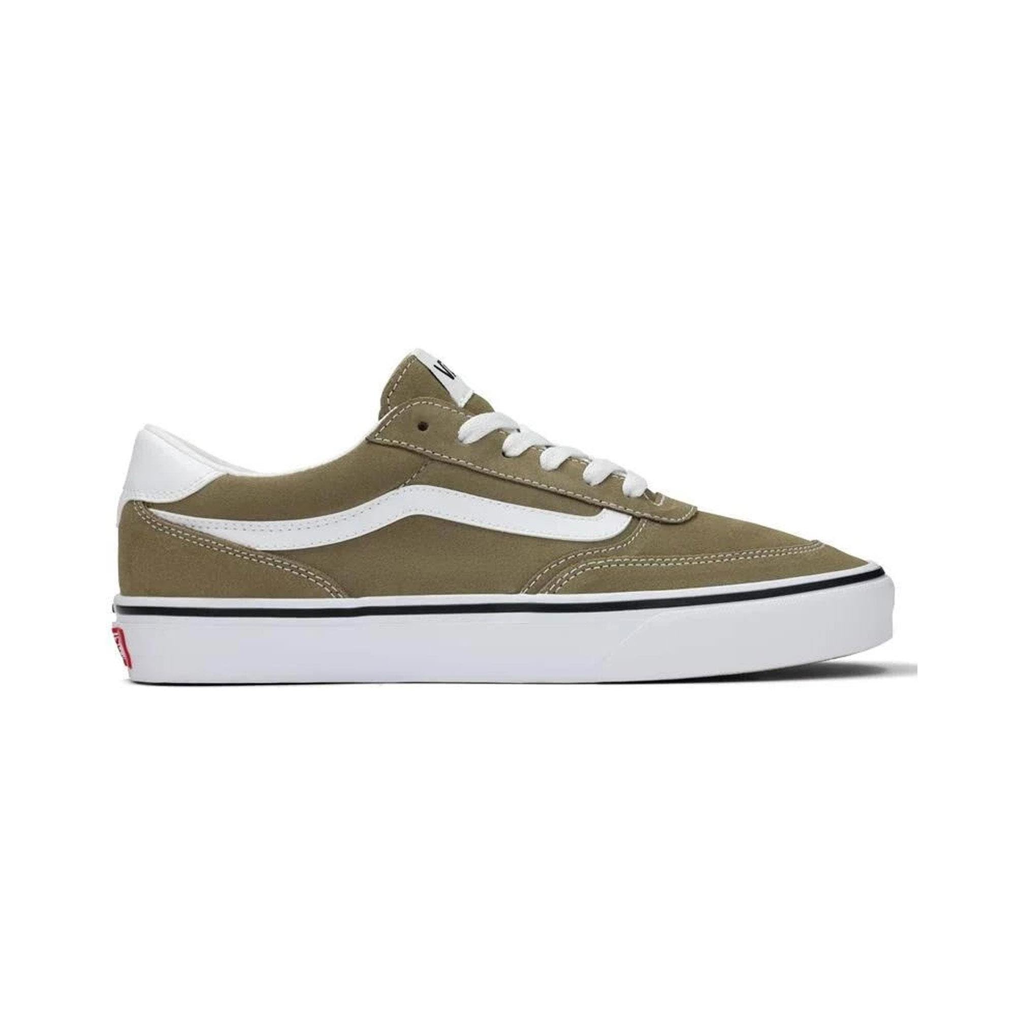 Vans Uomo Scarpe da Ginnastica in Tela Brooklyn, Black/Gum