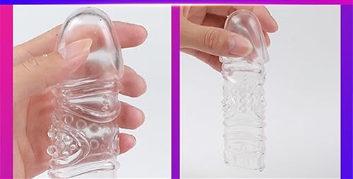 Miniatura 7 de Sponver 4 Nuevos Diseños Transparente Roscado Condones Masculino Adulto Bloqueo fino Cristal Manga Un Conjunto 4 Piezas 7524144163